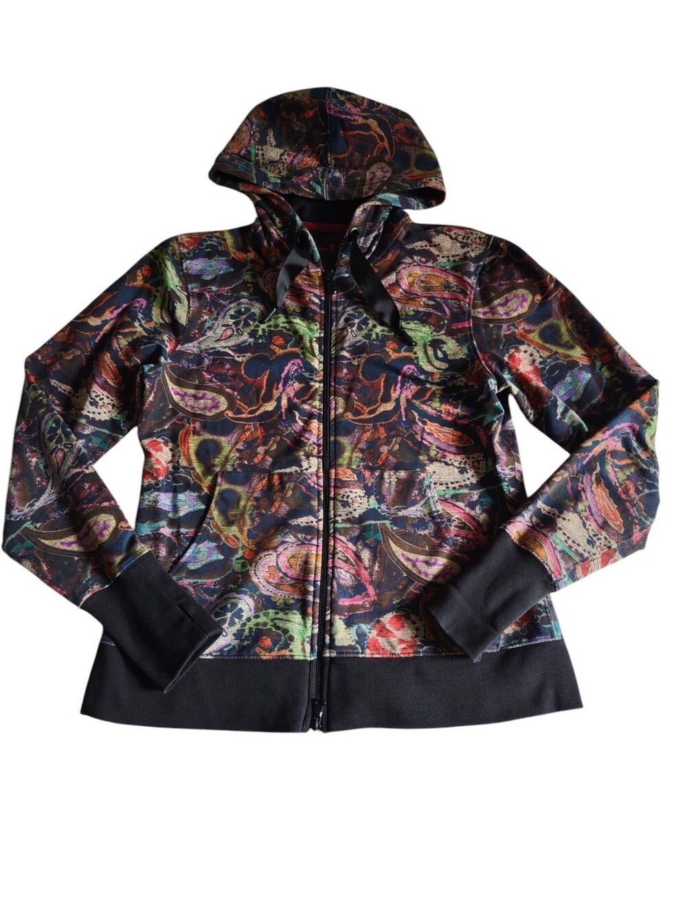 Robert Graham Small Zoey Paisley Hoodie